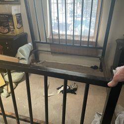 Antique Metal Bed Frame 