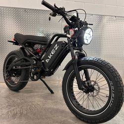 52 Volt 1500/2000 Watt Electric E-Bike, 38mph, 5’1-5’10 Rider, Lots of Power