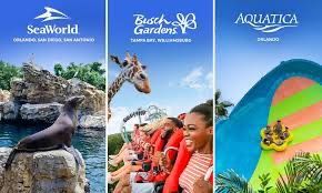 SeaWorld, Aquatica, Busch Gardens Or Adventure Island Tickets+ Parking