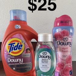 Laundry Essentials Bundle: Tide & Downy