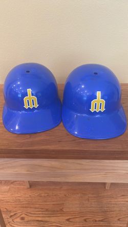 Mariners batting helmets