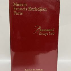 Maison Francis Kurkdjian Baccarat Rouge 540 with Receipt