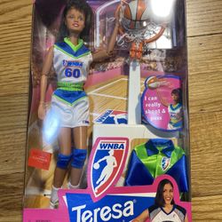 WNBA Basketball Teresa Friend of Barbie Doll 1998 Mattel New!