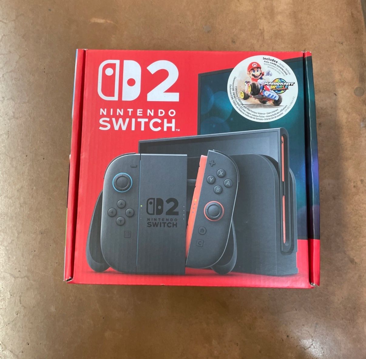 Nintendo Switch 2 Console Mario Kart Bundle