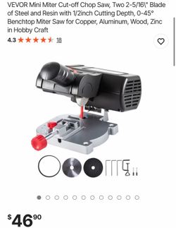 Tools/mini miter cut off chopsaw/mini chopsaw/hobbies/wood