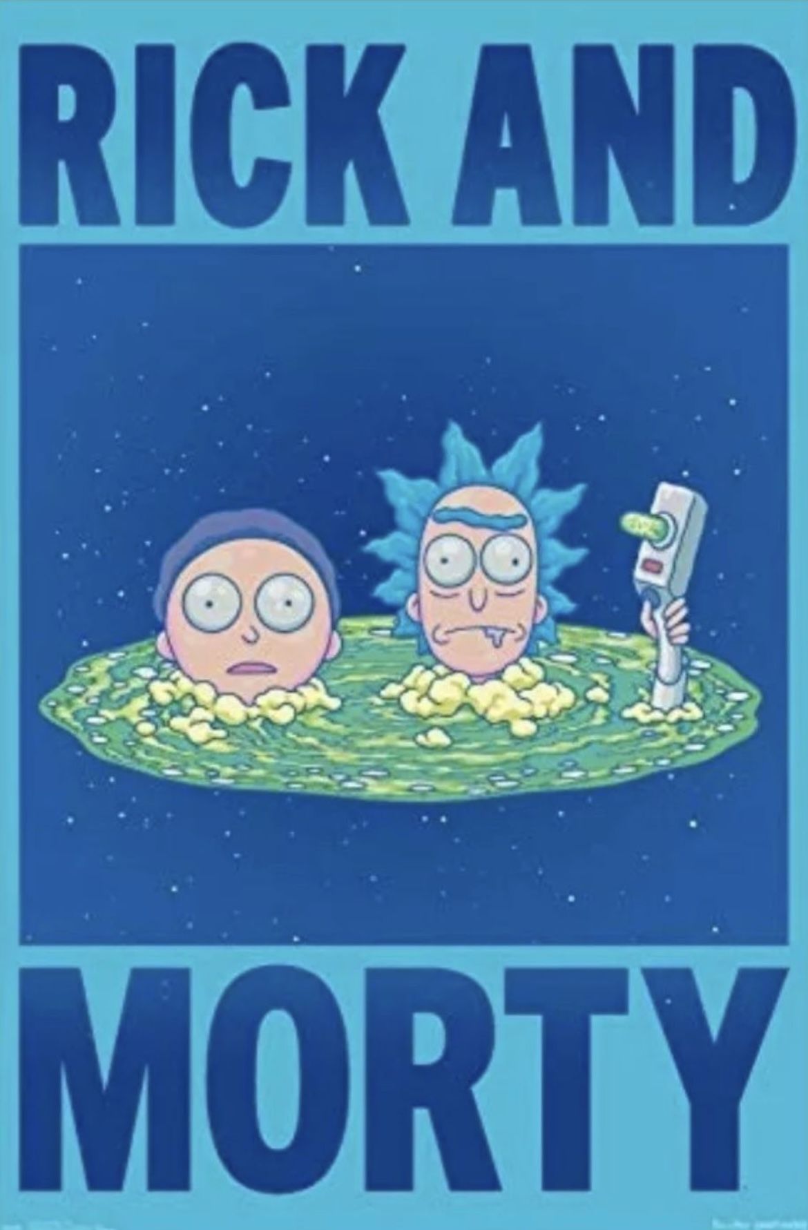 Rick and morty poster new
