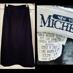 Women's Black Skirt Size 14
