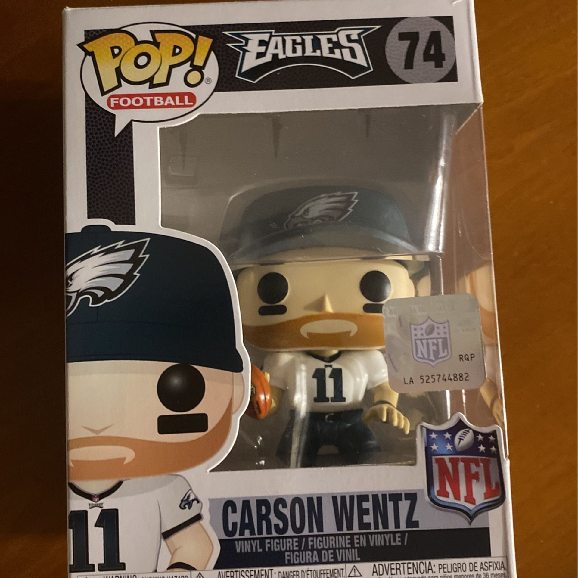 Carson Wentz Eagles (FUNKO POP)