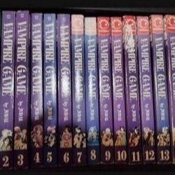 Vampire Game English Manga Volumes 1-15