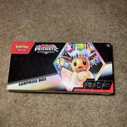 Pokémon Prismatic Evolutions Surprise Box