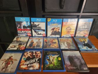 Lot of 13 Blu-ray and 4K Ultra HD Movies The Revenant_Heist_Spiderman & other Titles