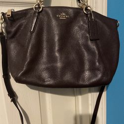 Coach Bag Burgundy 