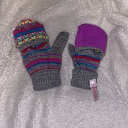 Justice Flip-flop Mittens