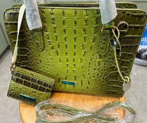 Green - Handbag  - Purse with Wallet and Strap