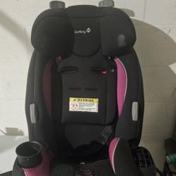 Pink Safety First Brand Car Seat 3 in 1