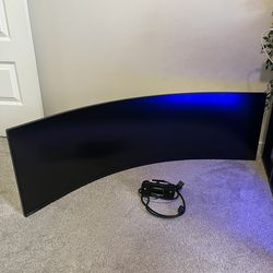 SAMSUNG 49" Odyssey Neo G9 Series G95NA 4K UHD Curved Gaming Computer Monitor