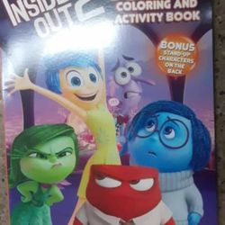 New Inside Out 2 Coloring And Activity Book