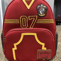 Loungefly Harry Potter Quidditch Uniform Mini Backpack