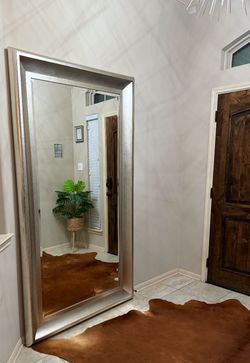 Full length free standing oversized luxe Mirror