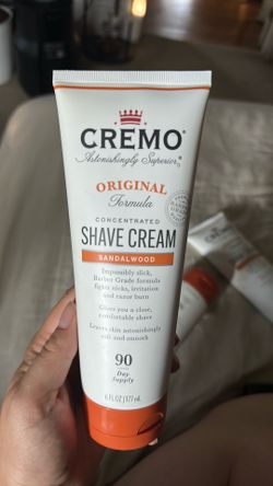 Brand new CREMO shaving cream!!