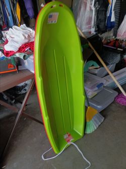 Two snow sled 20.00 each