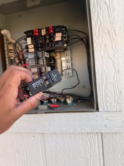 Electrician tools and supplies