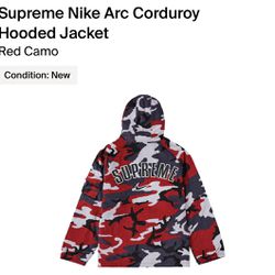 Supreme x Nike Corduroy Hooded Jacket (Sz. M)