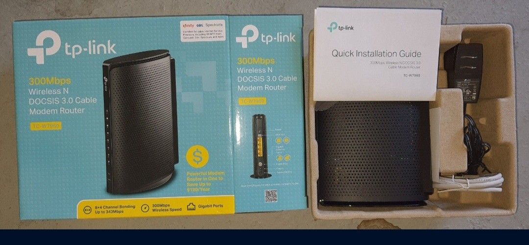 Tp-link CABLE MODEM WiFi Router