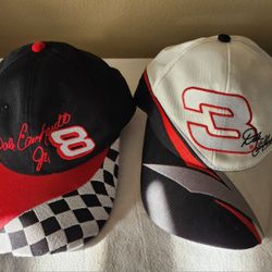 Dale Earnhardt Sr & Dale Earnhardt Jr Hats 
