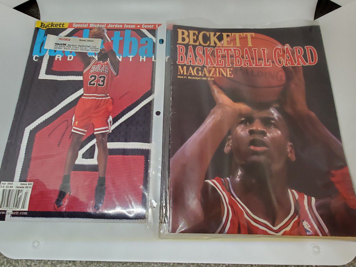 Michael Jordan becket magazine