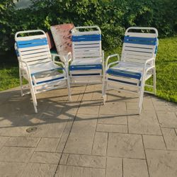 Patio Pool Chairs Used 