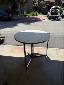 43" Round Foldaway Dining Table **MOVING SALE**