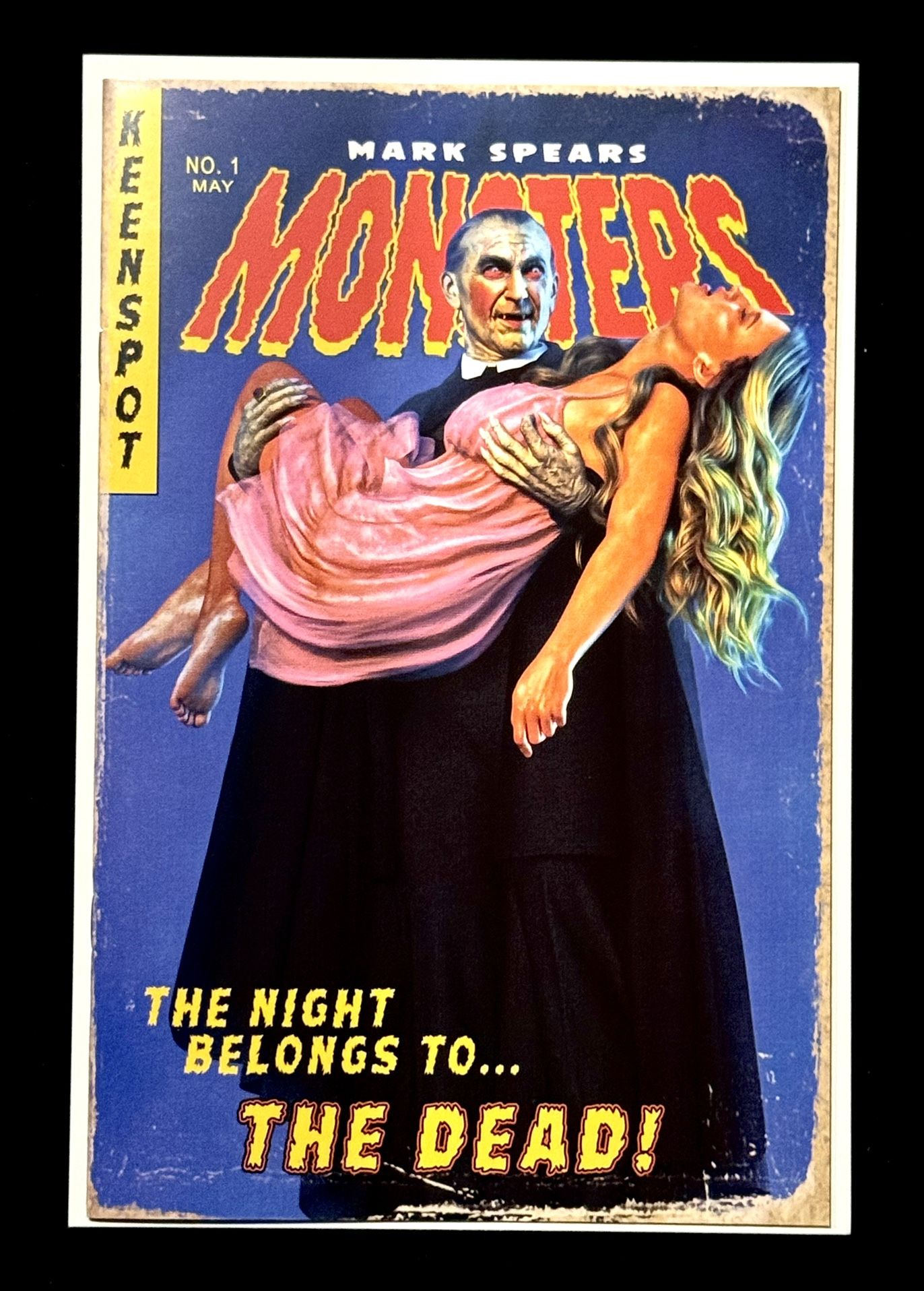 Mark Spears Monsters #1 (2025) Keenspot 5th Print Horror Of Dracula Comic