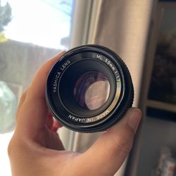 Yashica 50mm f1.7 C/Y mount Lens