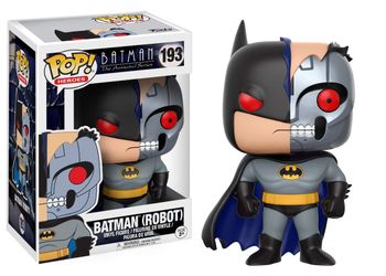Funko Animated Series Robot Batman Pop Vinyl Action Figure