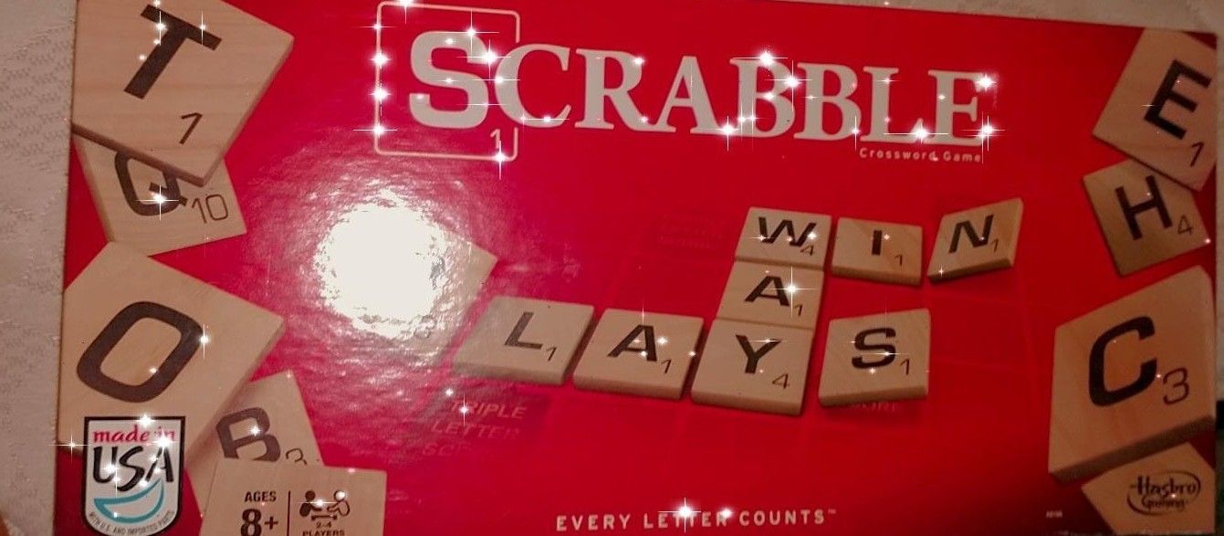 Scrabble board game