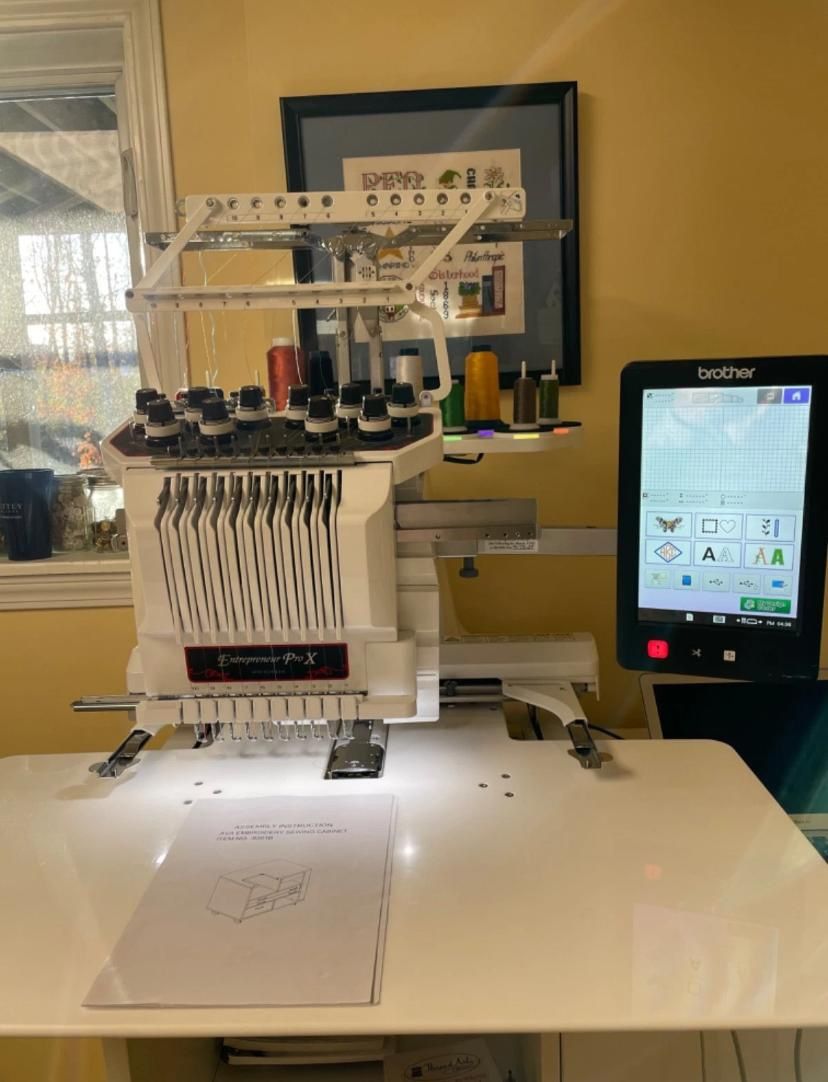 Brother PR 1055 Pro X 10 Needle embroidery