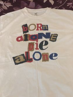 Born Alone Die Alone MEN SHIRT