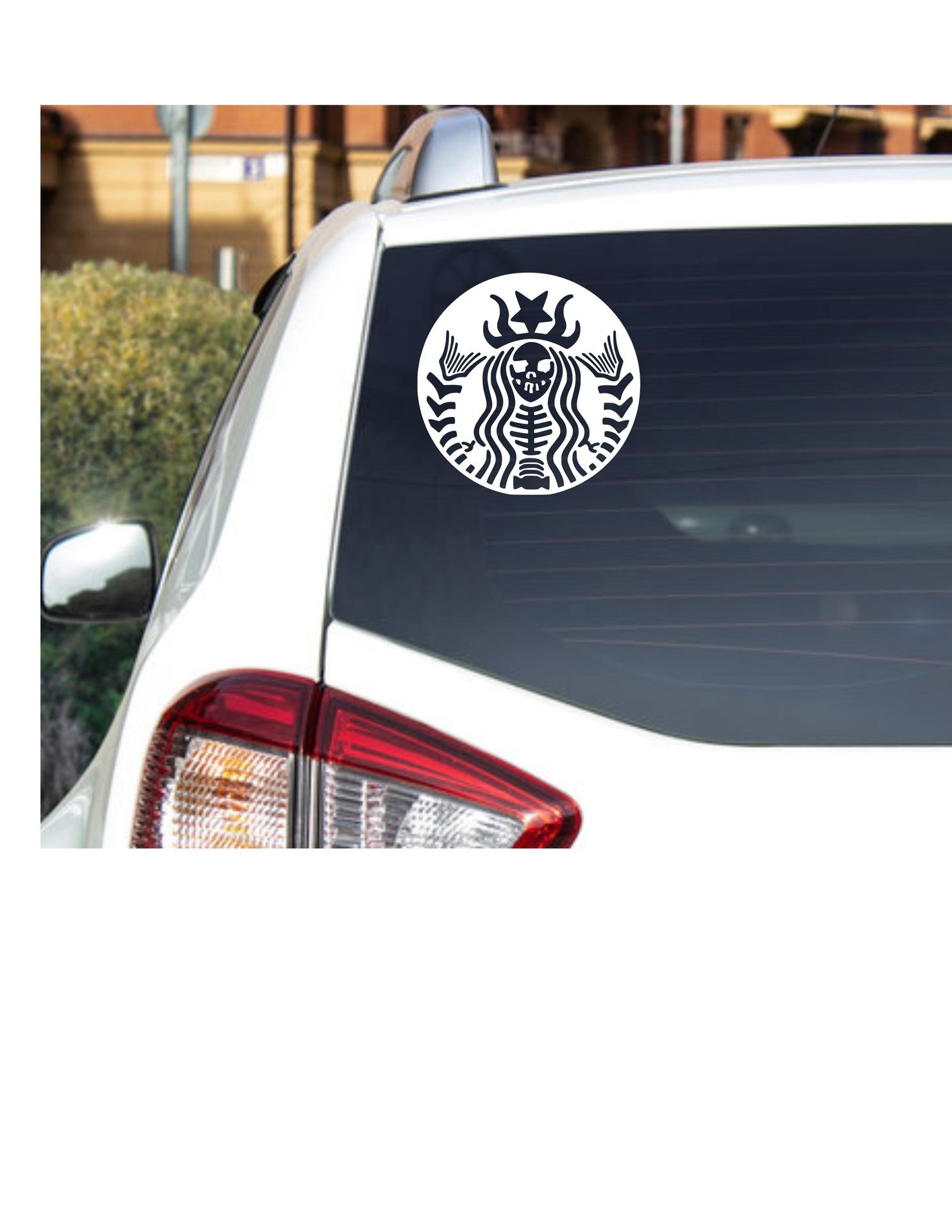 Starbucks car decal deals
