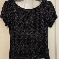 Jessica Howard women’s evenings sparkly top Sz 8