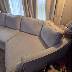 Large Sectional With Cuddler