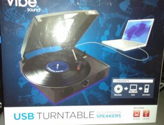 Vibe USB turn table