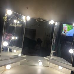 Vanity Set With Lights 10 Different Modes And Stool