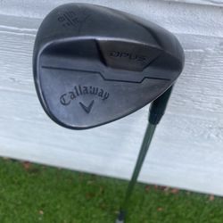 Callaway Opus Black 58° Wedge Right HAND Steel Shaft S-Flex