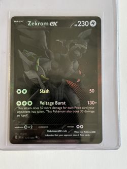 Pokémon Zekrom EX Black Bolt 172/086