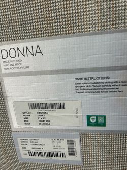 Donna Ivory Area Rug 9x12