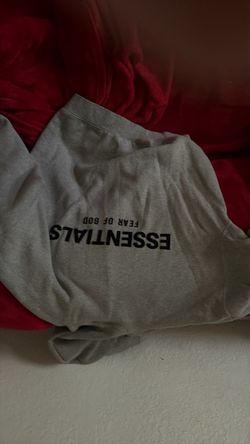 Essentials hoodie dark out small