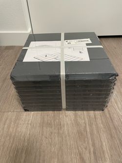 9 pcs plastic deck tiles / patio flooring