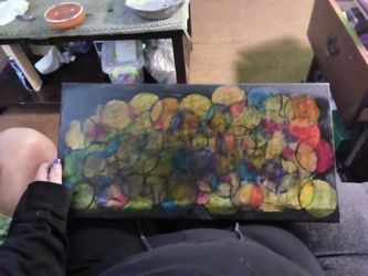 Hand painted canvas