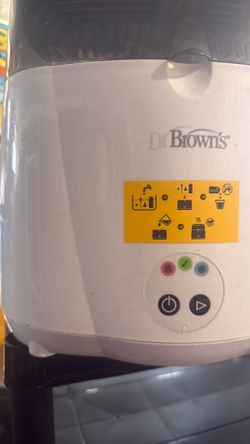 Free dr. Brown’s bottle, cleaners.